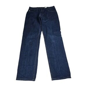 All American Clothing Co Jeans Mens 36x36‎ Blue Denim Straight Leg USA Made 36
